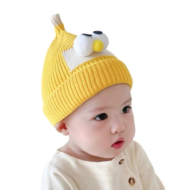 Male Female Knitted Woolen Cute Super Infant Big Kids' Headwear