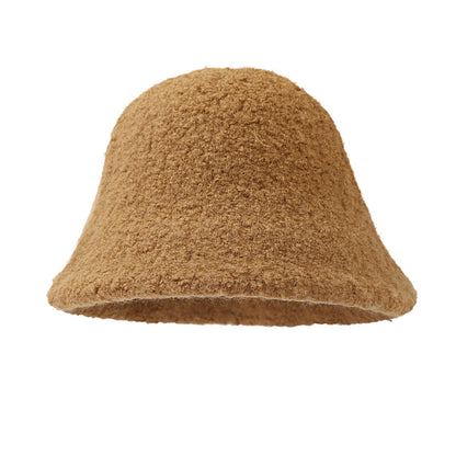 Women's Lamp Hat Fashion Tibetan Wool Bucket Warm Hats & Caps