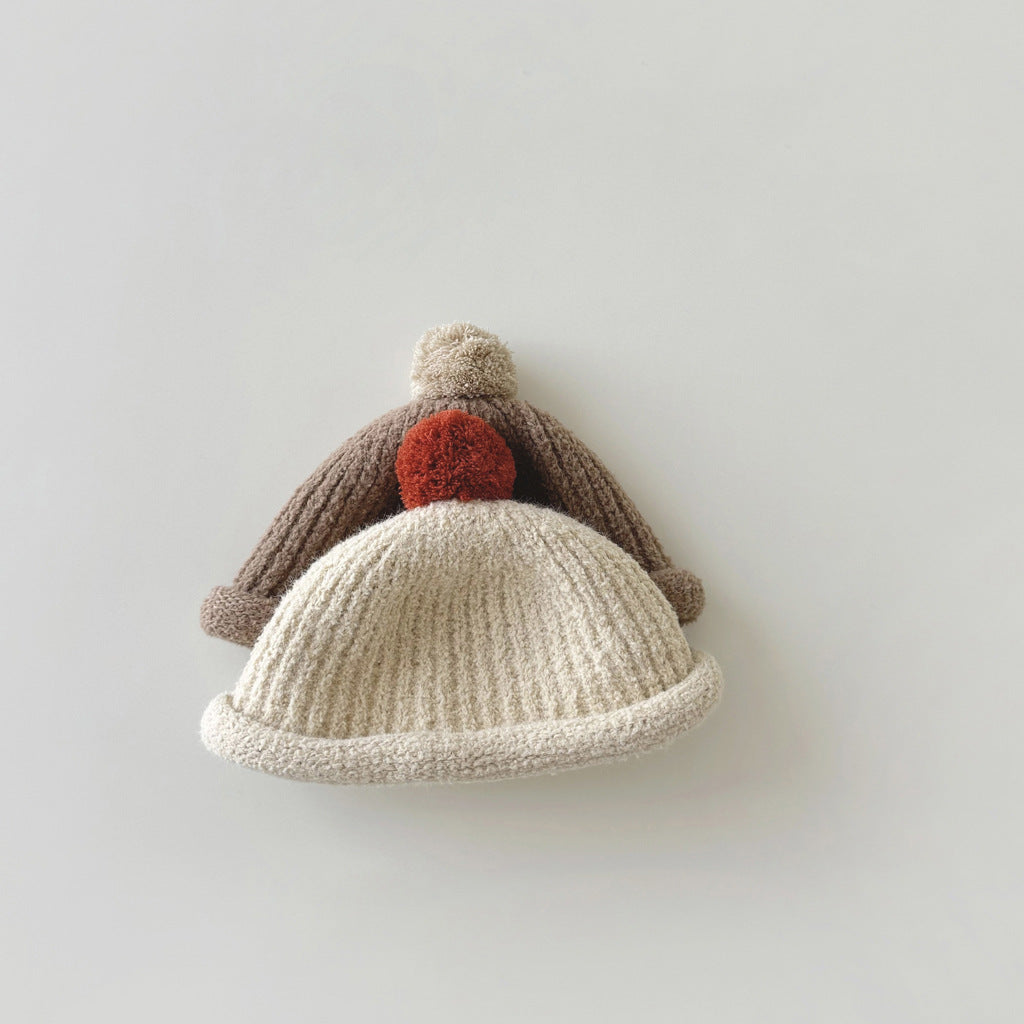 Children's Autumn South Hat Knitted Warm Skullcap Kids' Headwear