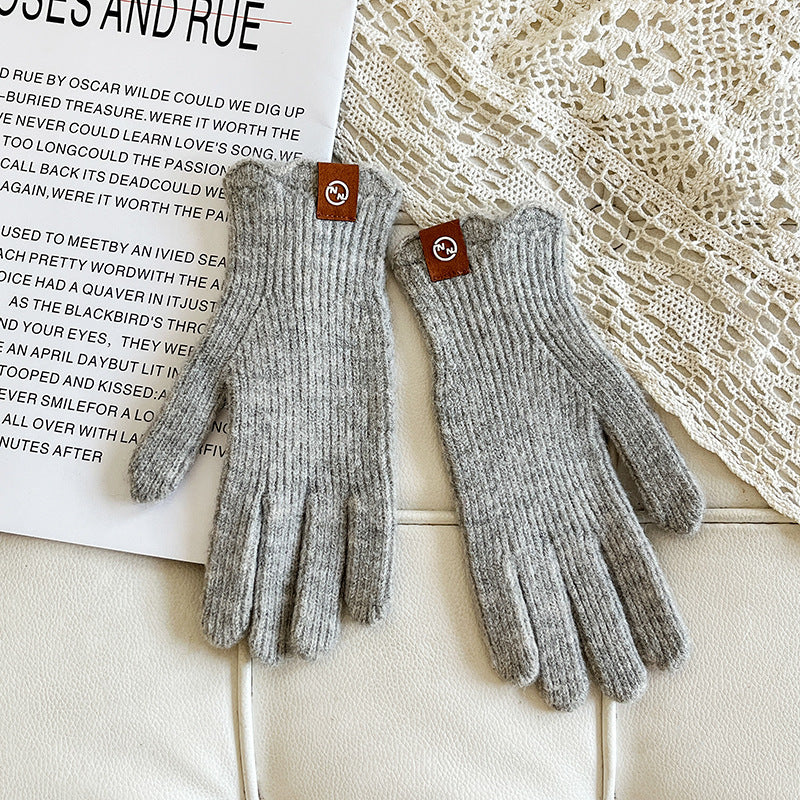 Five Finger Selection Good Material Touch Gloves