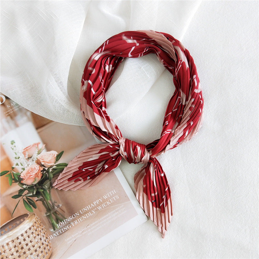 Women's Silk Autumn Summer Korean Style Headband Work Scarfs