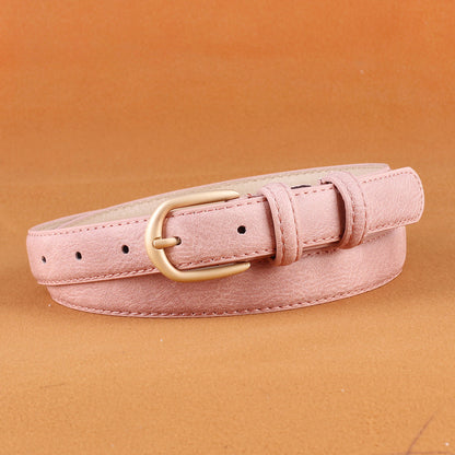 Women's Wide Korean Style Jeans Fashion Belts