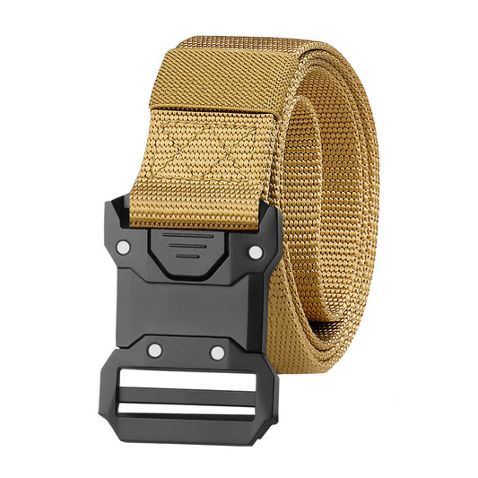 Men's Quick Release Buckle Tactical Nylon Waistband Belts