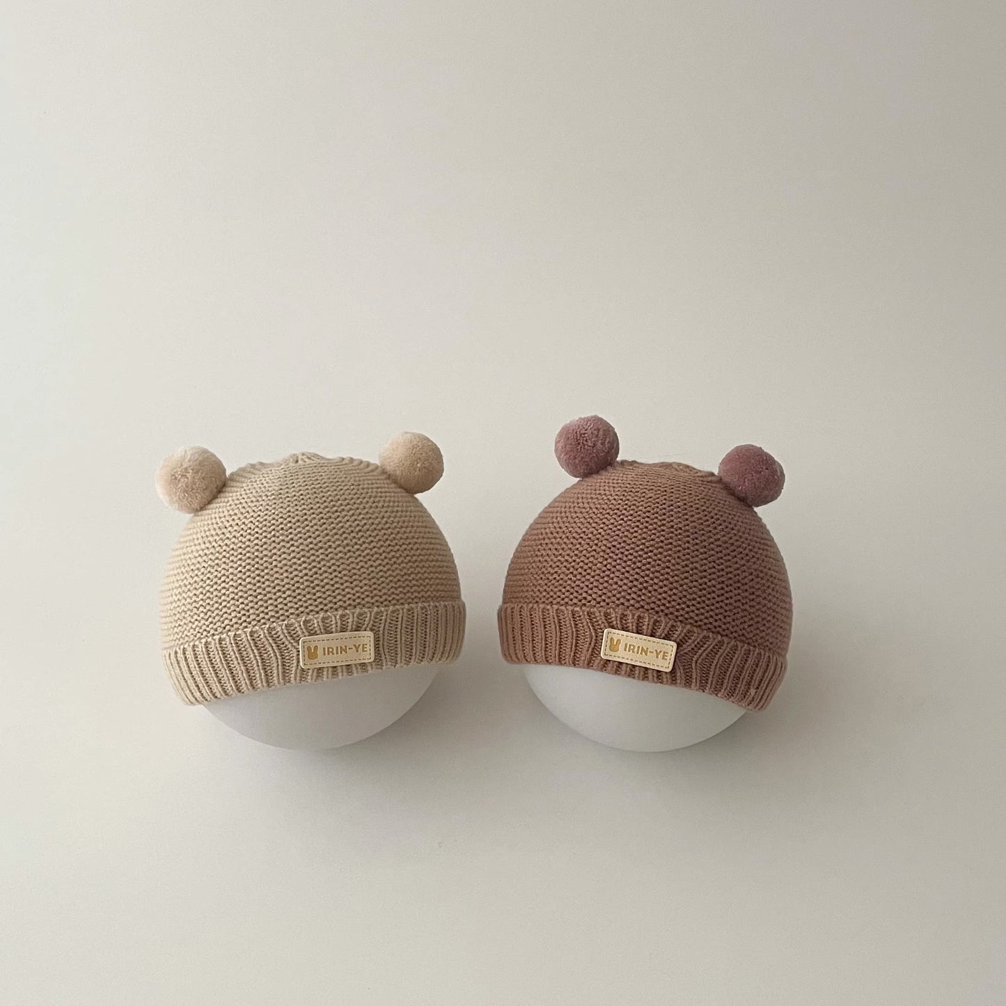 Children's Autumn South Hat Winter Double Ball Kids' Headwear