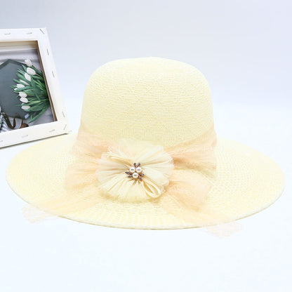 Women's Straw Hat Seaside Beach Versatile Fashion Hats & Caps