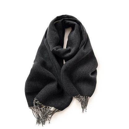 Women's Double-sided Solid Color Macaron Winter Fashion Scarfs