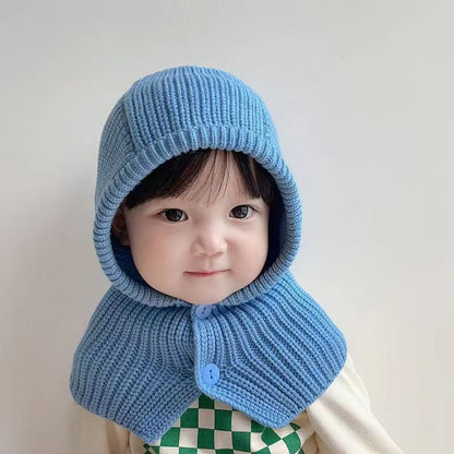 Women's One-piece Joint Bandana Knitted Wool Adult Kids' Headwear