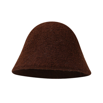 Women's Lamp Hat Fashion Tibetan Wool Bucket Warm Hats & Caps