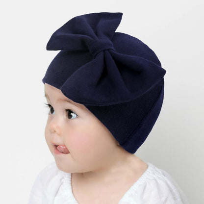 Born Bow Sleeve Fashionable Warm Toddler Kids' Headwear