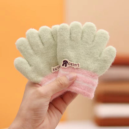 Children's Keep Warm Winter Toddler Thickened Cute Gloves