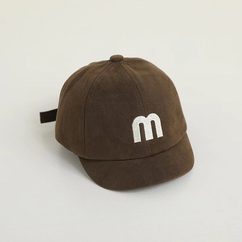 Children's Korean Style Boys Letter Label Baseball Kids' Headwear