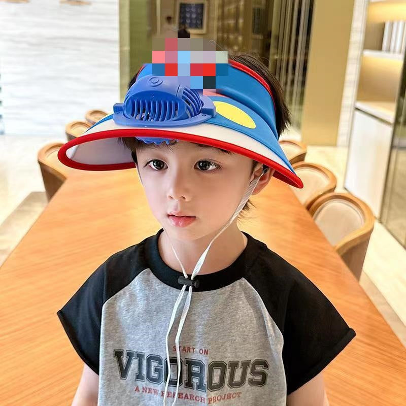 Children's Summer Hat Sun Protection Fashion Topless Kids' Headwear