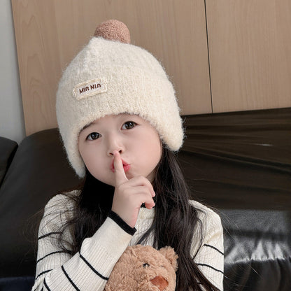 Children's Loop Veet Earflaps Woolen Boys Thermal Kids' Headwear