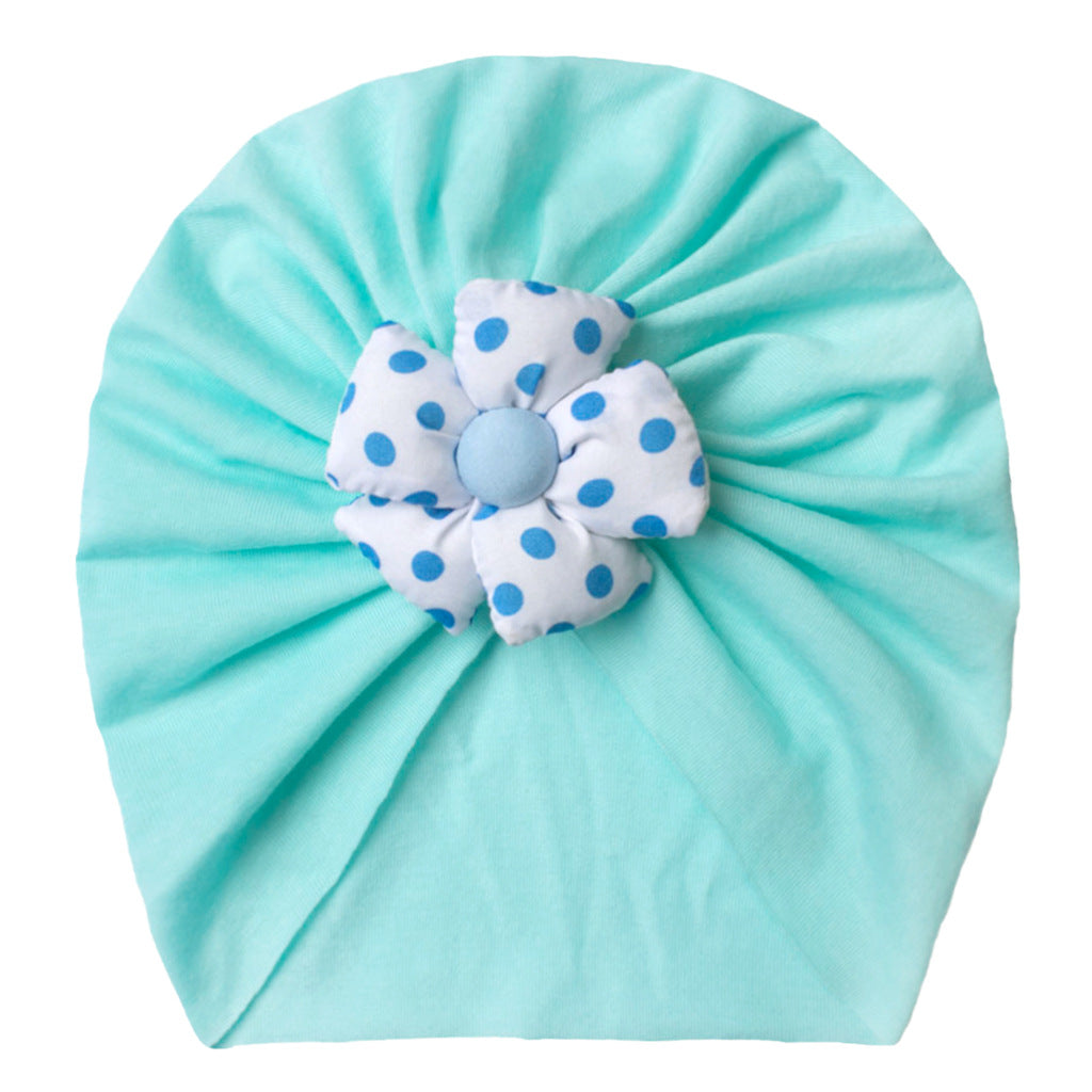 Children's Door Hat Summer Cute Polka Dot Kids' Headwear