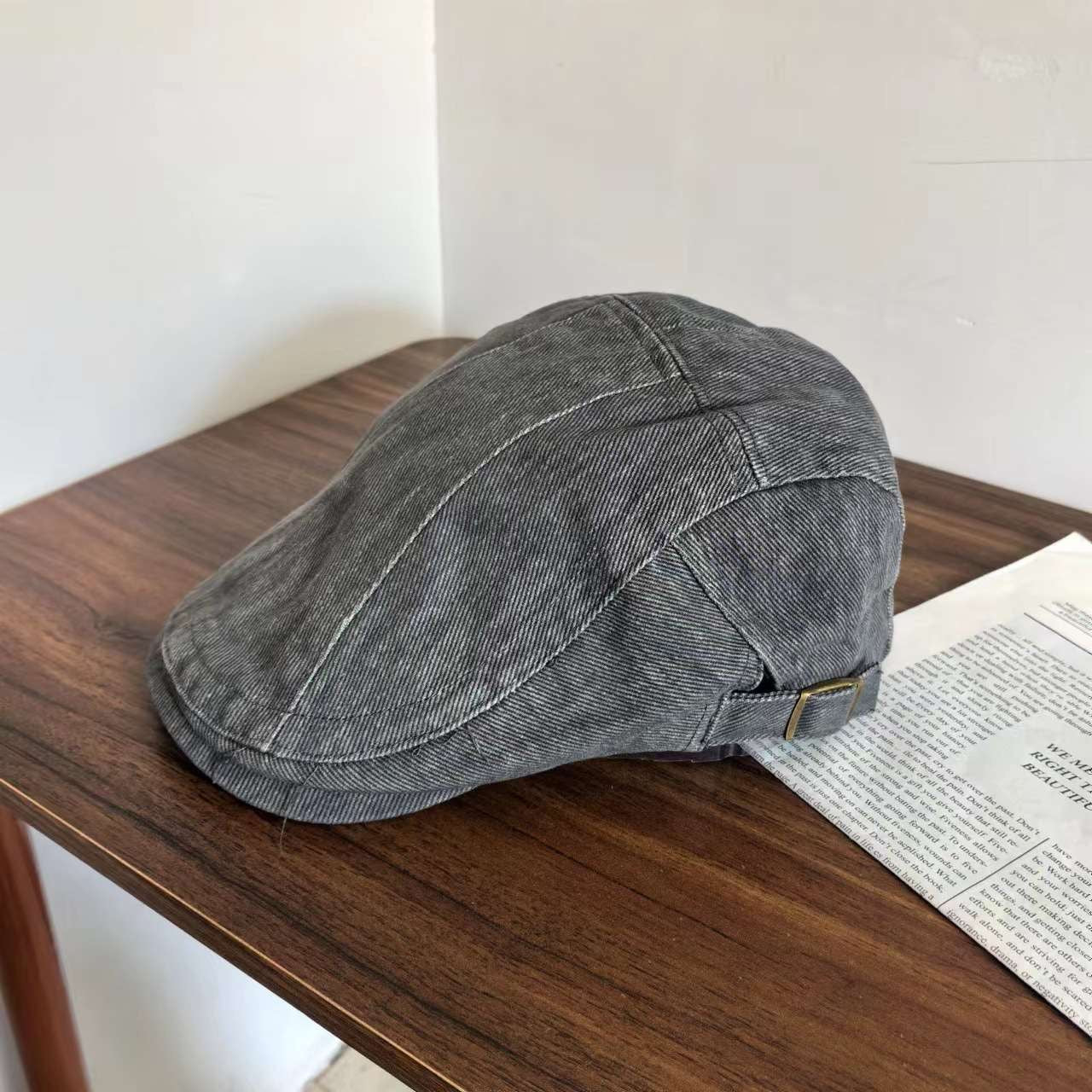 Retro Distressed Street Washed Cotton Forward Hat Summer Hats & Caps