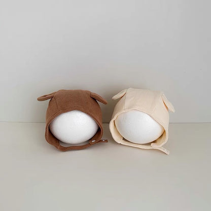 Toque Double Wall Cute Bunny Male Female Kids' Headwear