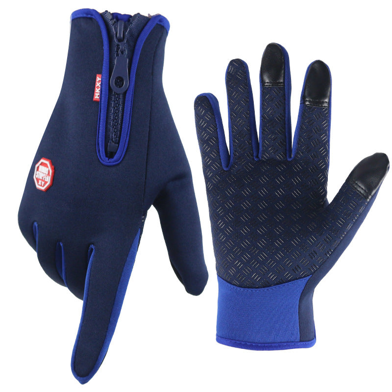 Women's & Men's Ski Touch Screen Riding Fleece Outdoor Keep Gloves