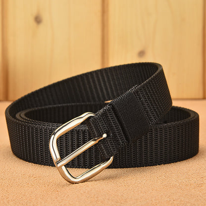 Women's & Men's Pin Buckle Outdoor Sporty Simplicity Military Training Decoration Belts