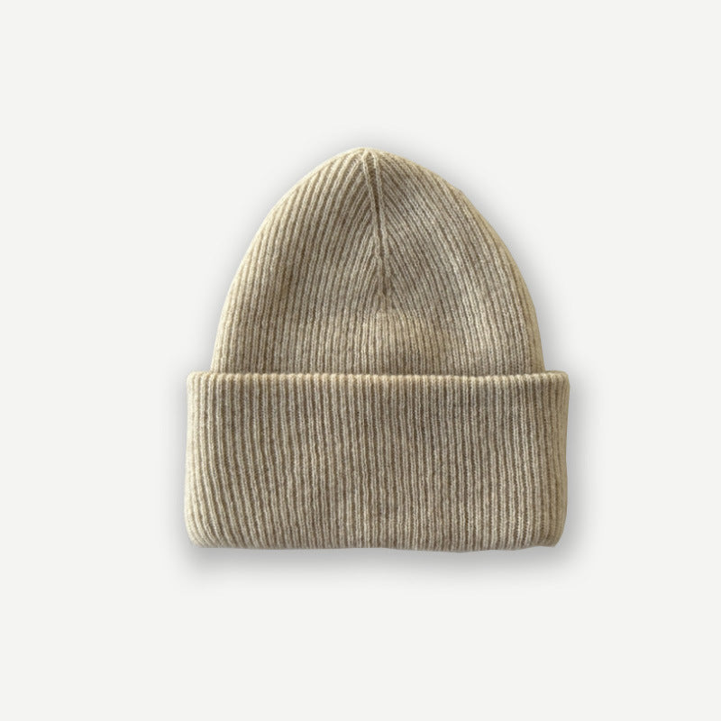 Women's Woolen Hat Double Layer Knitted Make Hats & Caps