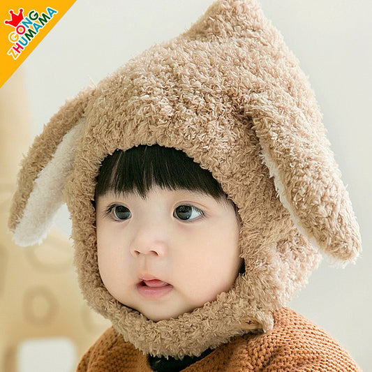 Hat Warm Ear Protection Windproof Plush Bonnet Kids' Headwear