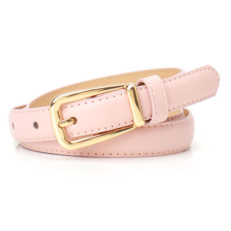 Women's Pin Buckle Fashion Jeans Decorative Band Belts