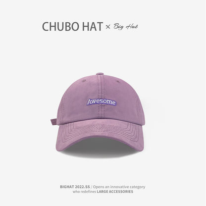 Women's Peaked Face Small Wide Brim Korean Hats & Caps