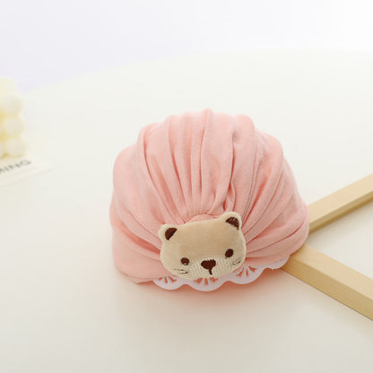 Cartoon Bear Hat Cat Head Indian Born Fetal Kids' Headwear