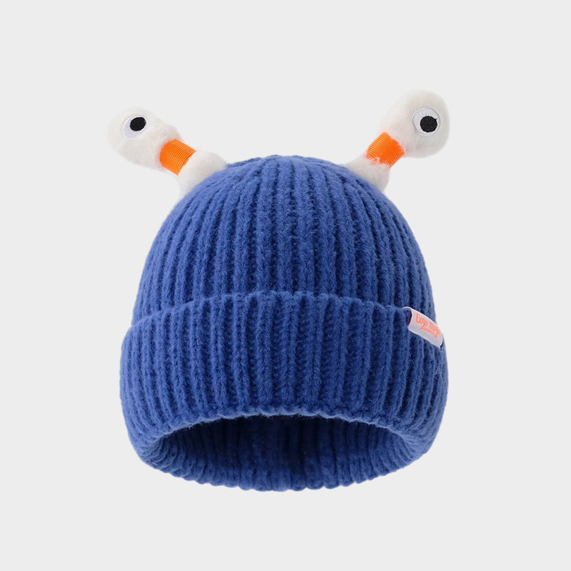 Children's Woolen Cute Cartoon Funny Tentacles Boys Warm Kids' Headwear