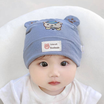 Hat Boy Sleeve Beanie Years Old Kids' Headwear