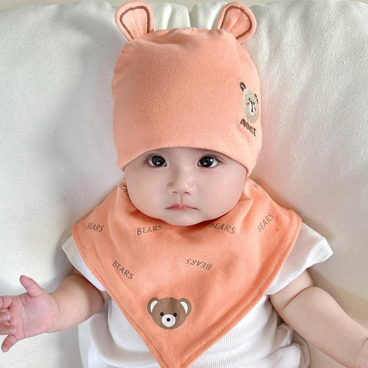 Cartoon Bear Hat Months Sleeve Infant Kids' Headwear