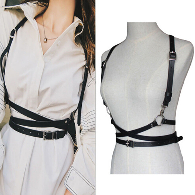 Waist Decorations Belly Band Personality Suspenders Belts