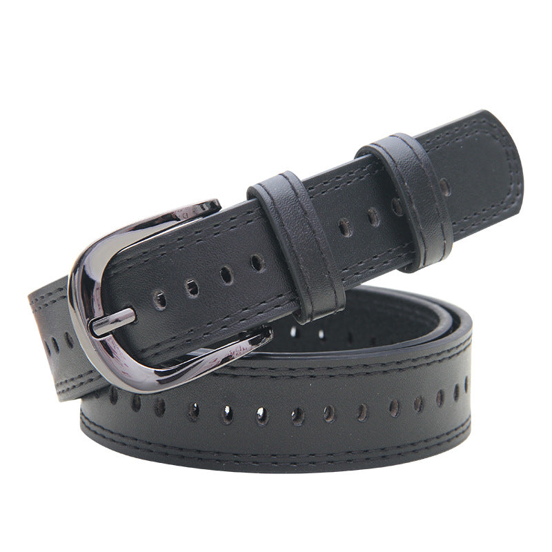 Women's Summer Versatile Retro Pin Buckle Jeans Strap Belts