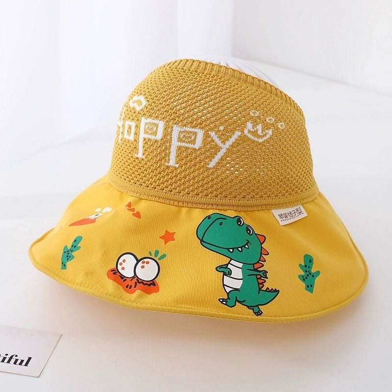 Children's Sun Hat Summer Boy Topless Uv Kids' Headwear