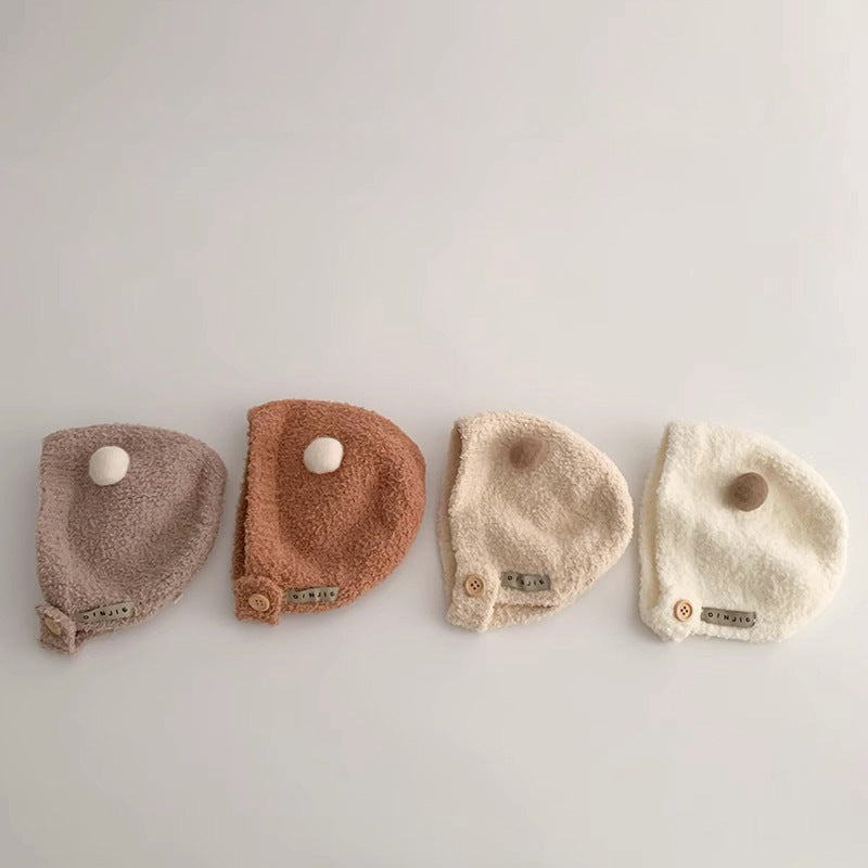 Born Infant Earmuffs Cute Super Warm Male Kids' Headwear