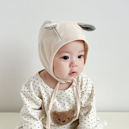 Cute Beanie Unisex Hat Born Earflaps Kids' Headwear