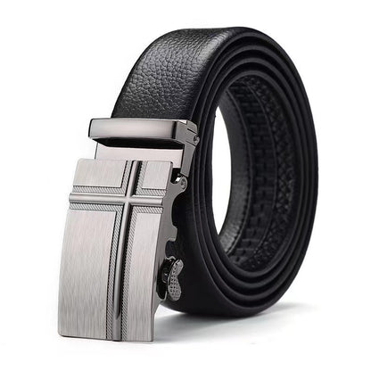 Men's Pattern Comfort Click Simple Casual Suit Belts