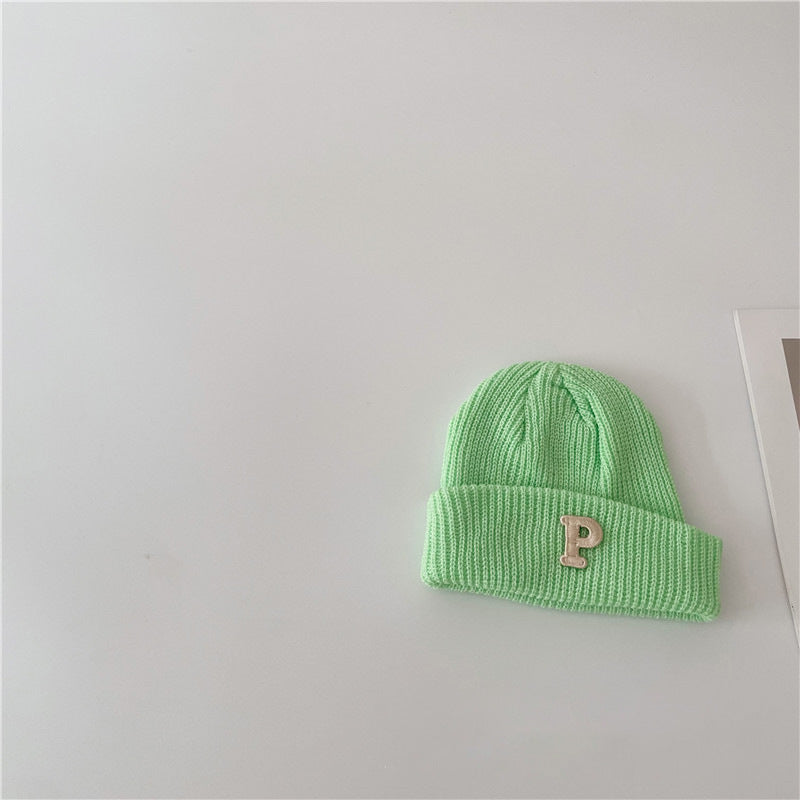 Children's Hat Boys Fashion Letters Skullcap Medium Kids' Headwear