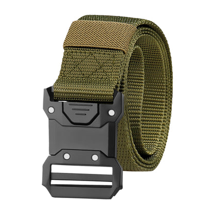 Men's Quick Release Buckle Tactical Nylon Waistband Belts