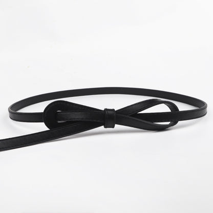 Women's With Thin Knotted Decorative Suit Waist Belts