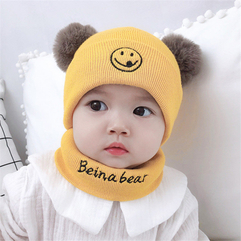 Winter Warm Wool Hat Born Months Kids' Headwear