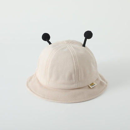 Letters Korean Style Soft Brim Peaked Kids' Headwear