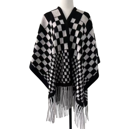 Women's Warm Shawl Grassland Tibet Travel Cloak Scarfs