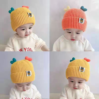 Cute Super Knitted Born Boys Trendy Kids' Headwear