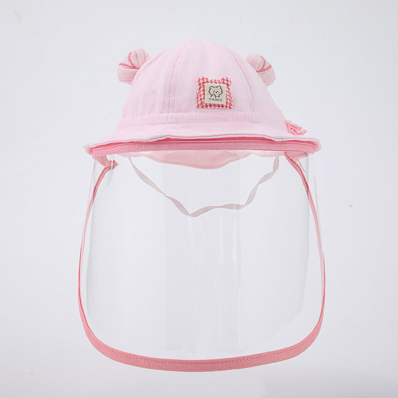 Male Female Protective Facial Face Bucket Kids' Headwear