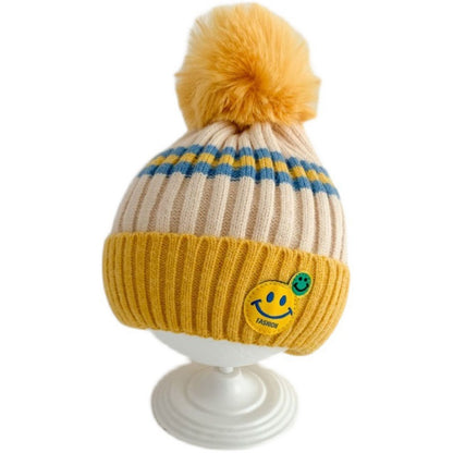 Hat Winter Cute Woolen Earflaps Boys Kids' Headwear