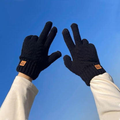 Women's & Men's Wool Keep Warm Touch Screen Outdoor Gloves