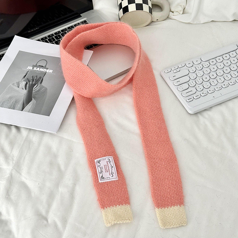 Winter Wool Thin Sweet Touch Screen Scarfs