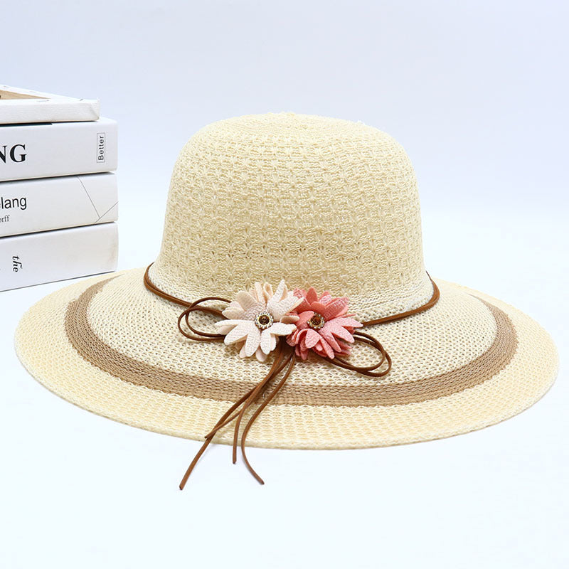 Women's Straw Hat Seaside Beach Versatile Fashion Hats & Caps