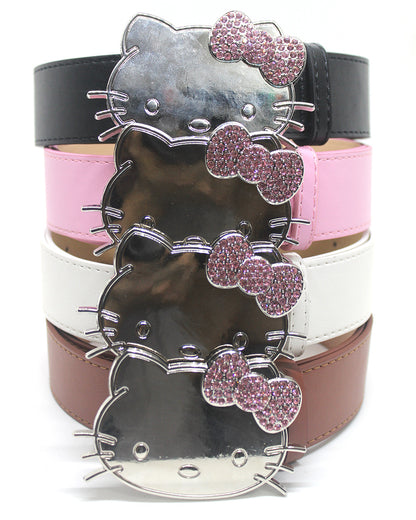 Trendy Cat Buckle Millennium Hot Asian Belts