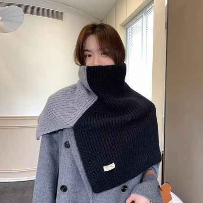 Women's Outerwear Pullover Solid Color Korean Style Scarfs